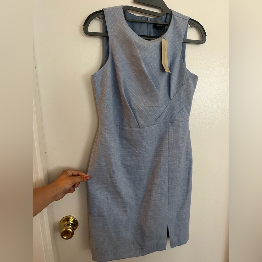 Banana Republic Light Blue Mini Dress